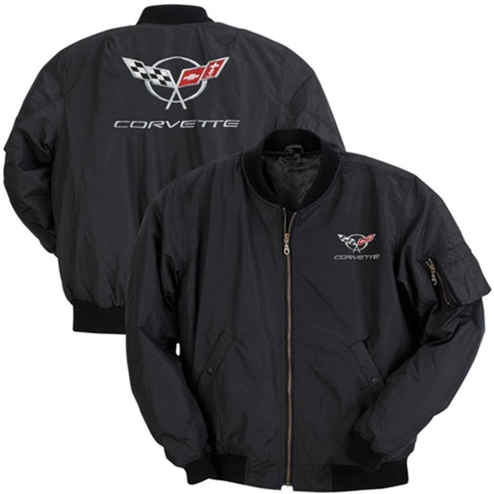 Corvette Jacket - Aviator Jacket with C5 Logo : 1997-2004-SR1 Performance