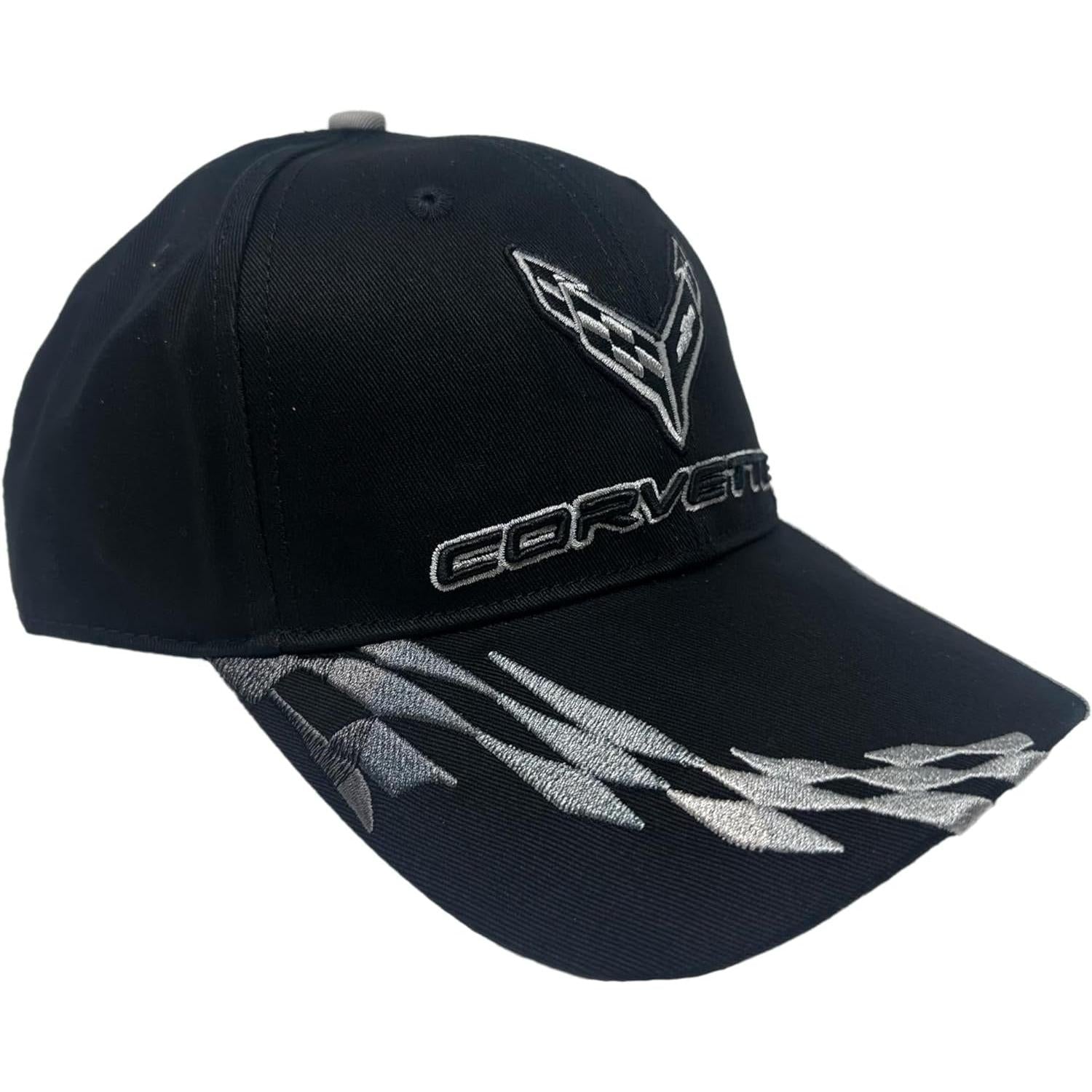 C8 Corvette Bad Vette Hat - Adjustable 3-D Embroidered Cap-SR1 Performance