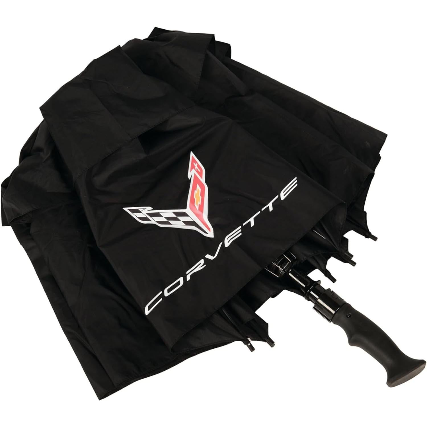 SR1 Performance C8 Corvette Foldable Golf Umbrella - Auto Open Travel Umbrella-SR1 Performance