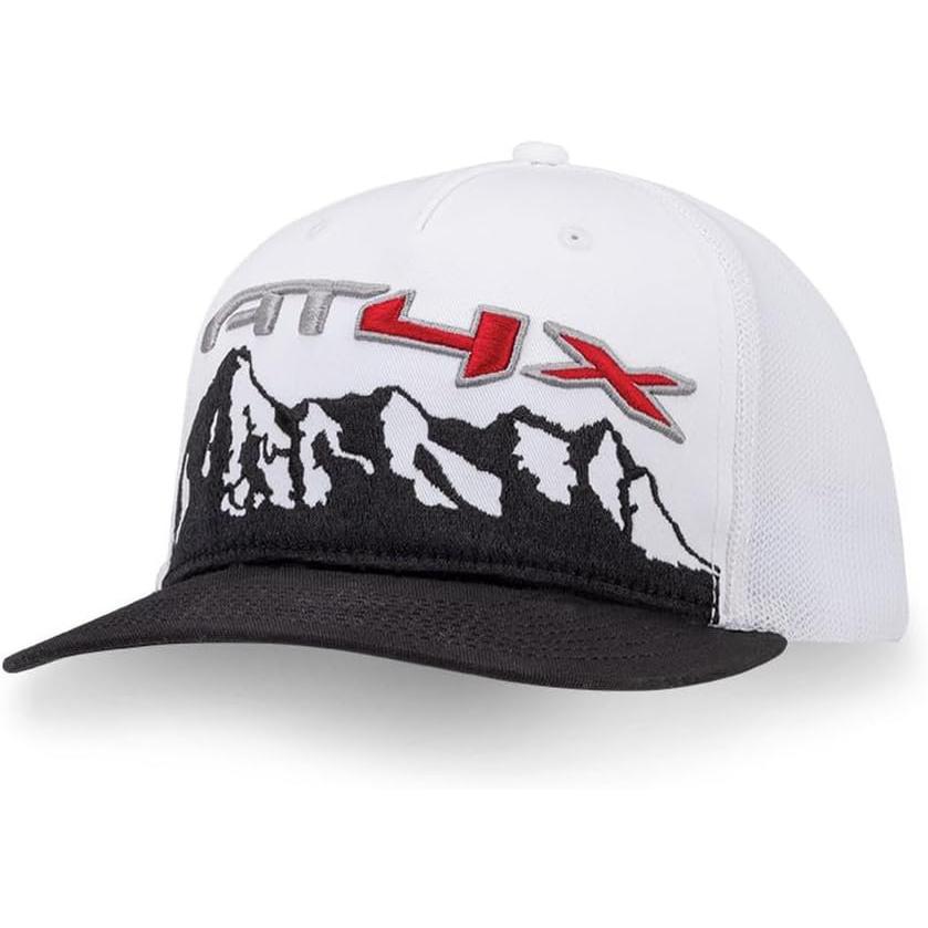 GMC AT4X Mountain Graphic Hat - AT4 Split Front Cap-SR1 Performance