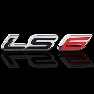 1997-2004 C5 & Z06 Corvette LS6 Billet Chrome Badge