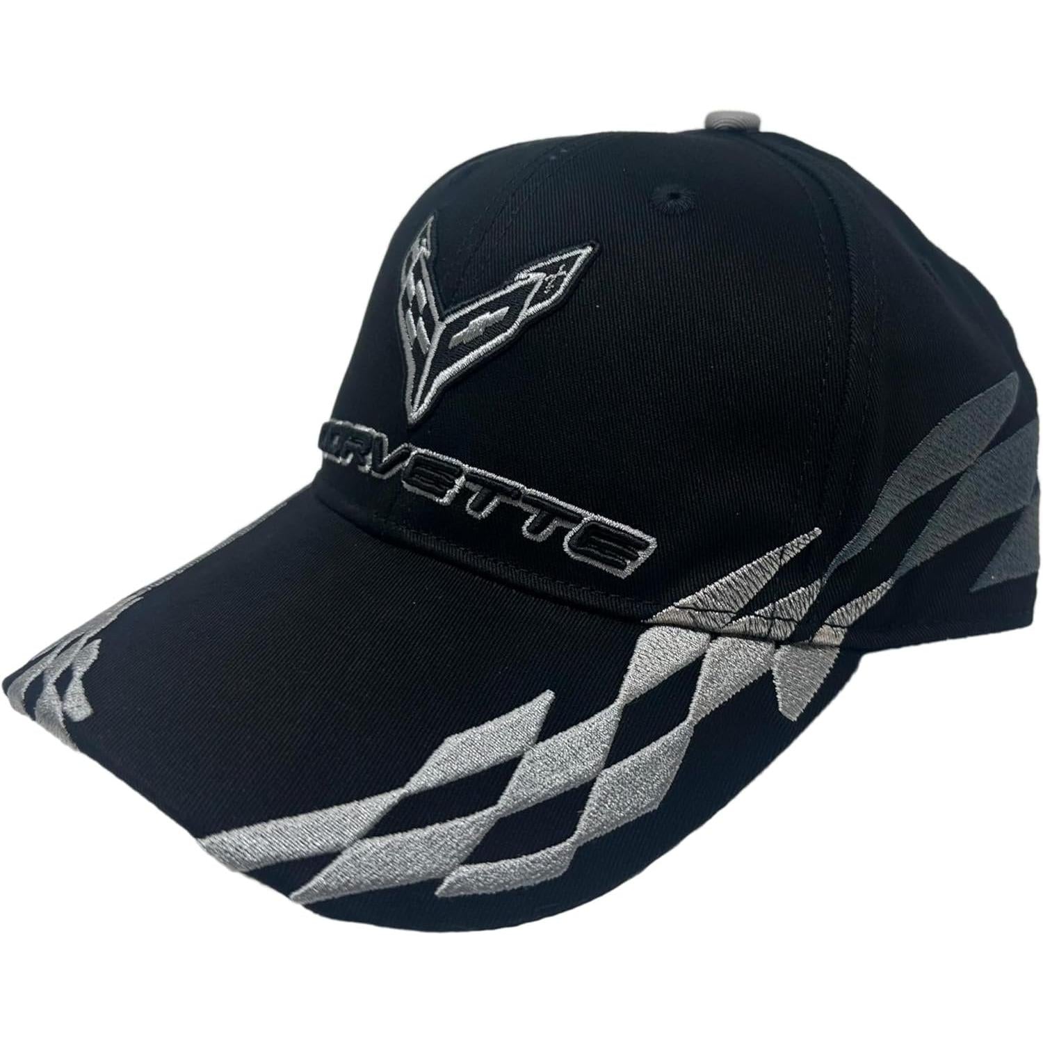 C8 Corvette Bad Vette Hat - Adjustable 3-D Embroidered Cap-SR1 Performance