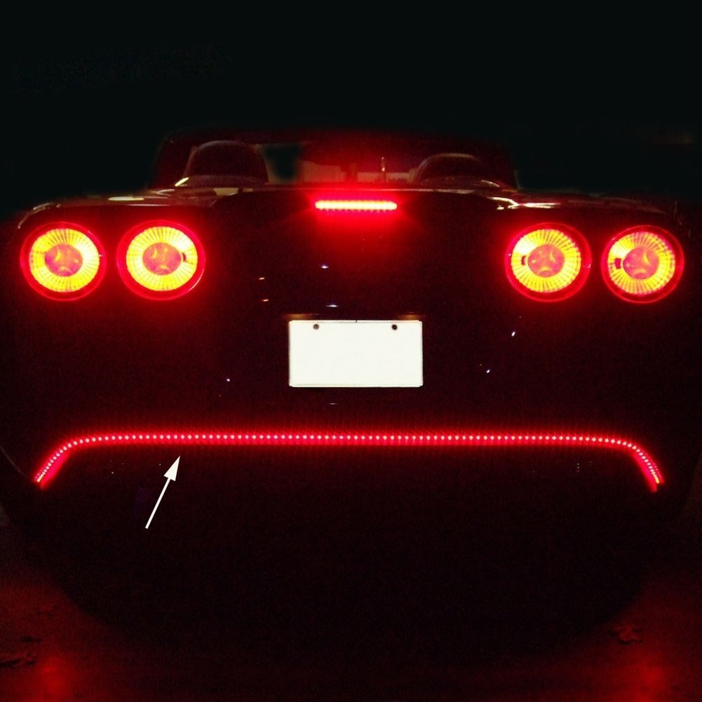 Corvette Lower Brake Lighting LED Kit : 2005-2013 C6, Z06, ZR1, Grand Sport (Red)-SR1 Performance