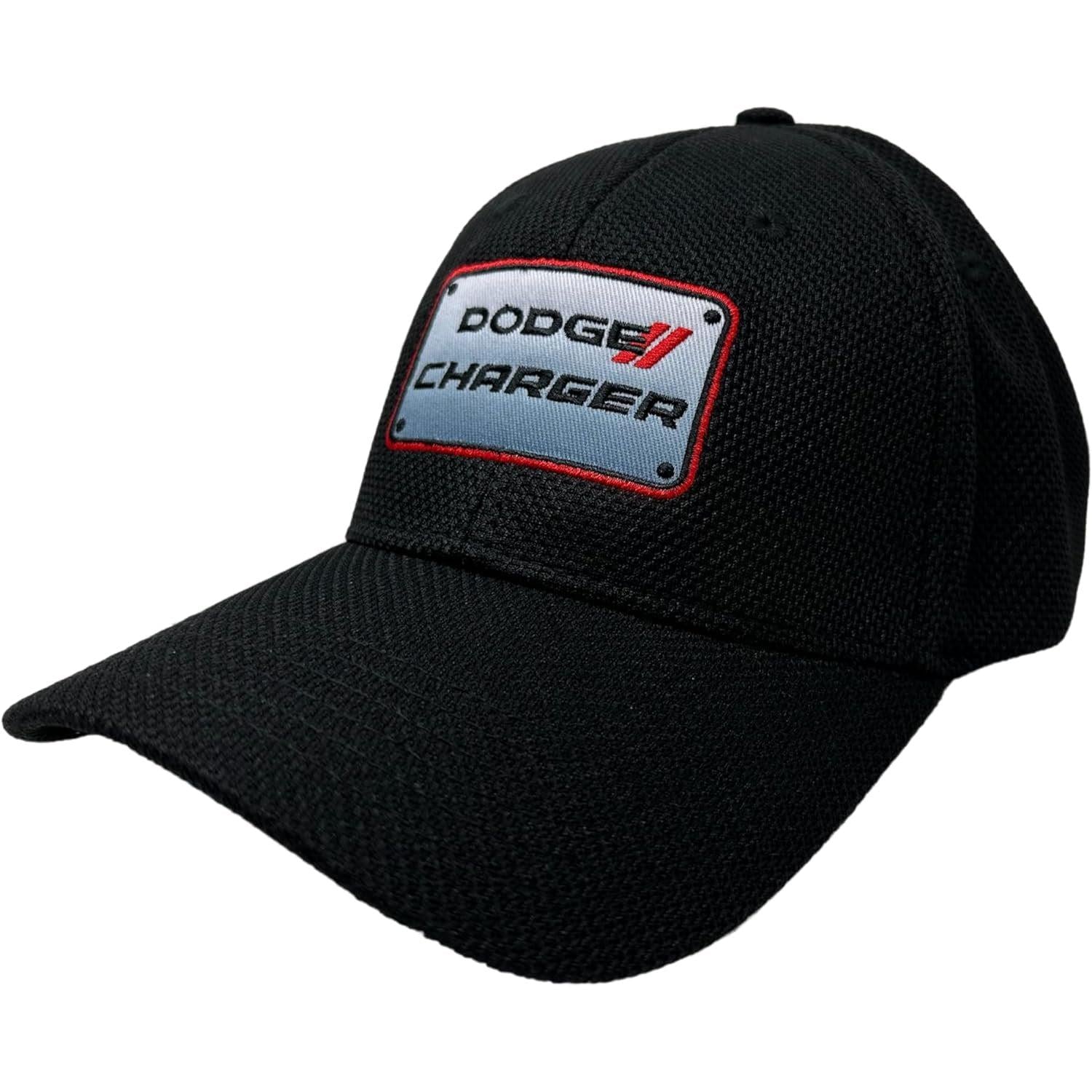 Dodge Charger Flexfit Patch Hat - Embroidered Fitted Cap-SR1 Performance