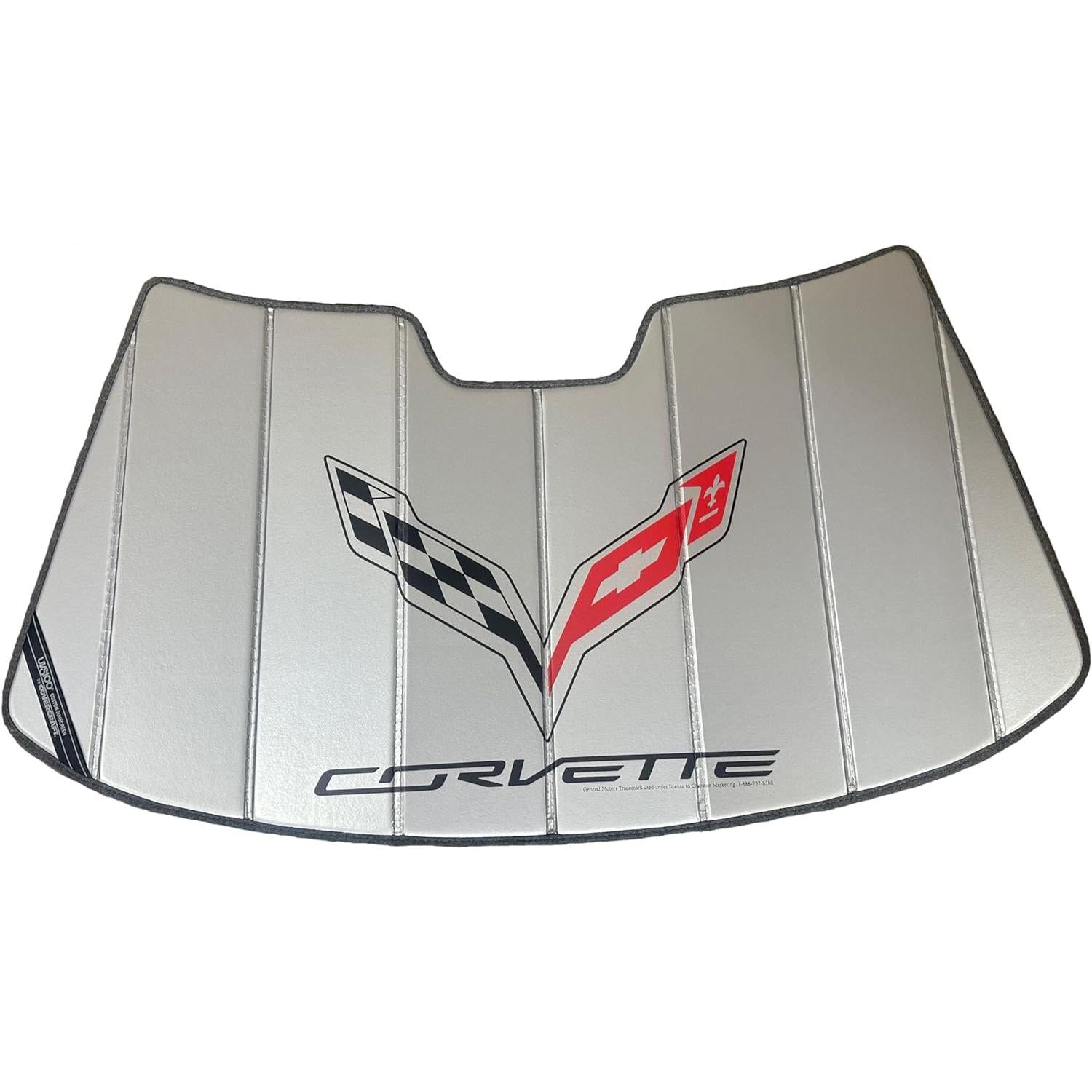 1997-2004 C5 Corvette Accordion Style Sunshade - Insulated - w/ C7 Logo - Clearance Item-SR1 Performance