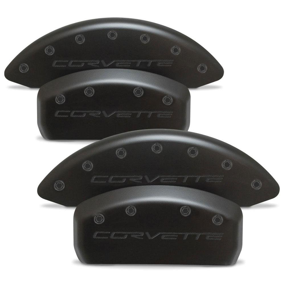 Corvette Rear Deck Trim 3Pc Kit - Polished Stainless Steel with Chrome Screw Covers : 1997-04 C5