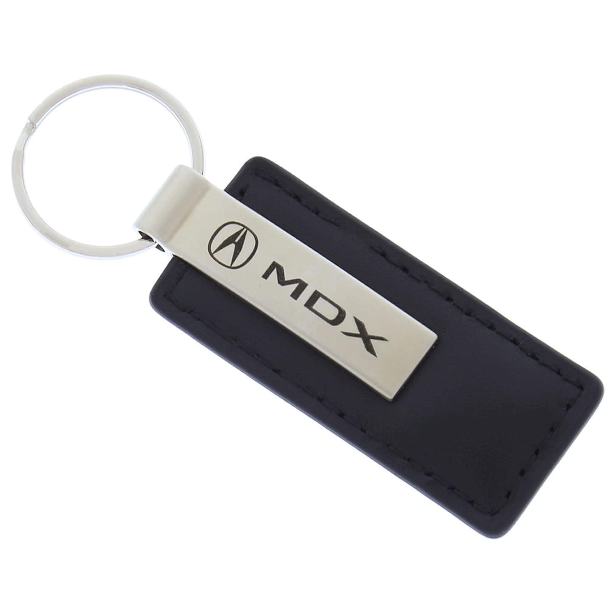 Acura MDX Leather Key Chain - Black