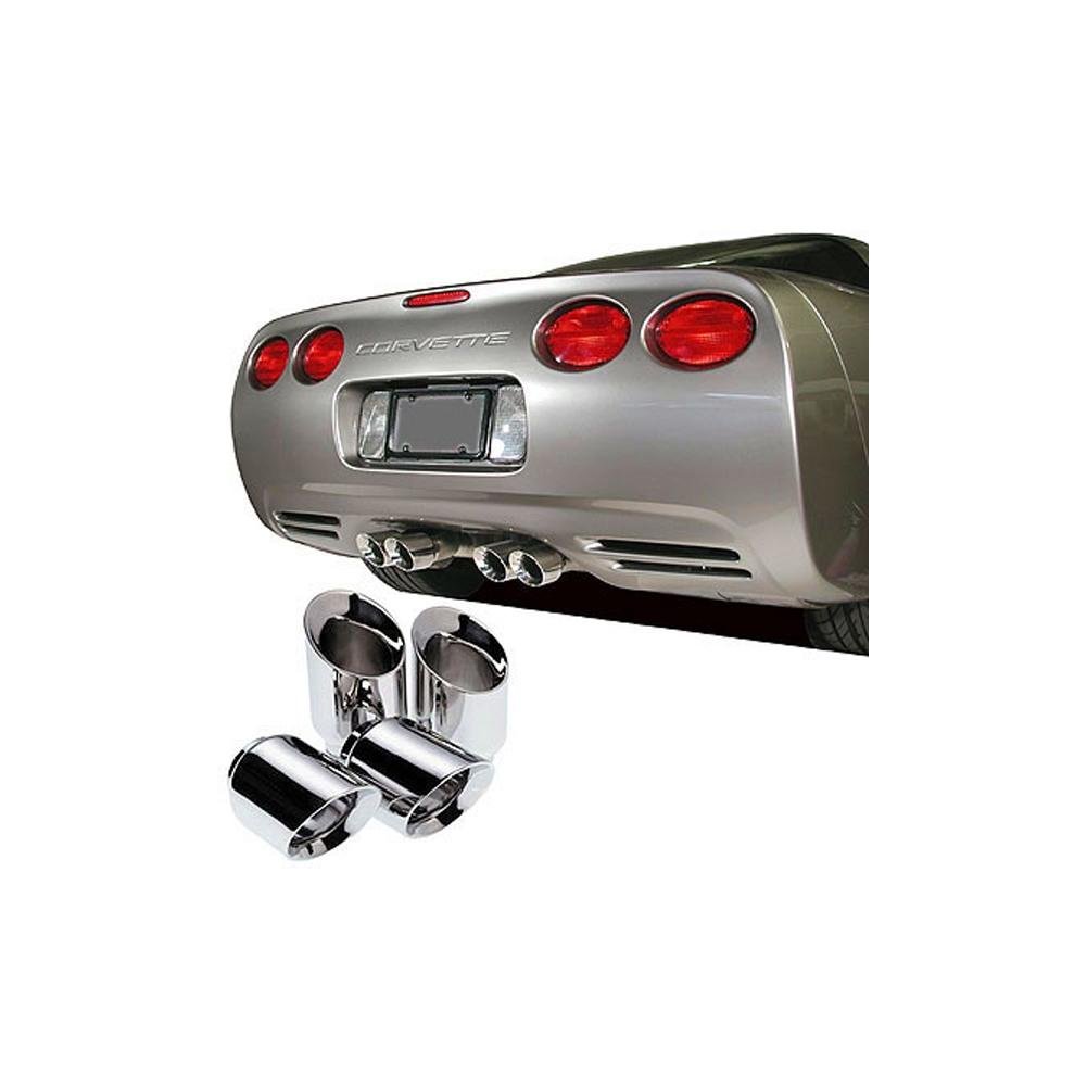 Corvette Axle Back Exhaust System - MARLIN Performance : 1997 -2004 C5