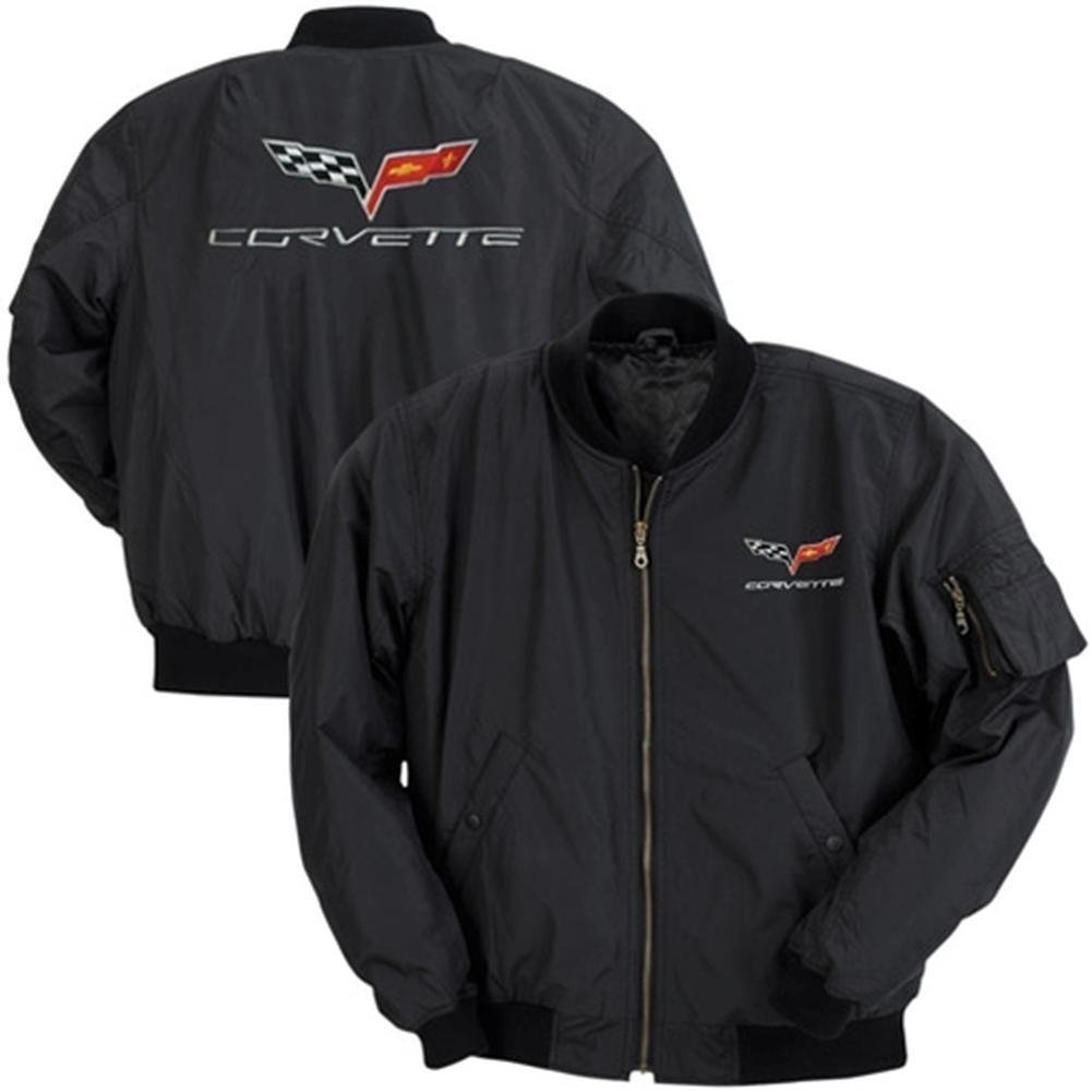 Corvette Aviator Jacket with C6 Logo : 2005-2013 C6-SR1 Performance