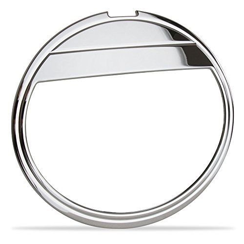 2005-2013 Corvette "Attitude" Taillight Bezels - Billet Chrome