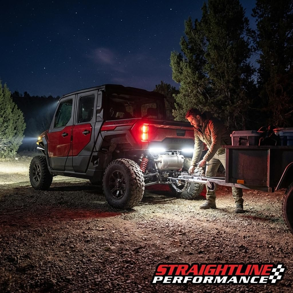 Backup Reverse LED Light Kit for UTV, 2024+ Xpedition, 2015+ Ranger, 2016+ Defender – SmartWire Plug & Play System, Automatic Reverse Activation (Base Kit - No Light, 2024+ Polaris Xpedition)