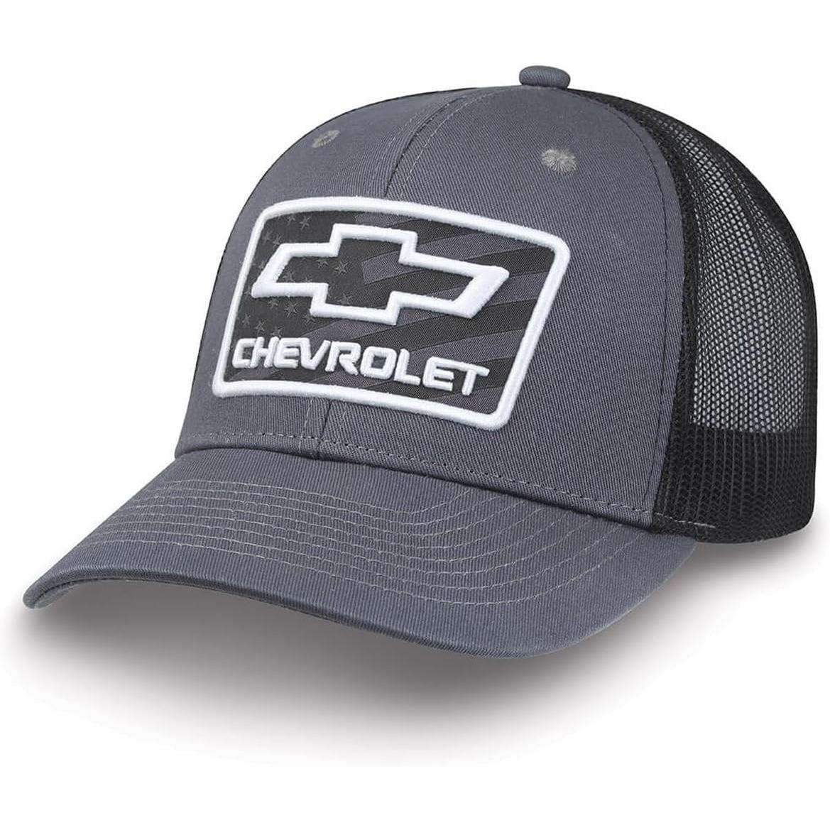 Chevrolet Bowtie American Flag Patch Hat - Chevy Snapback Cap-SR1 Performance
