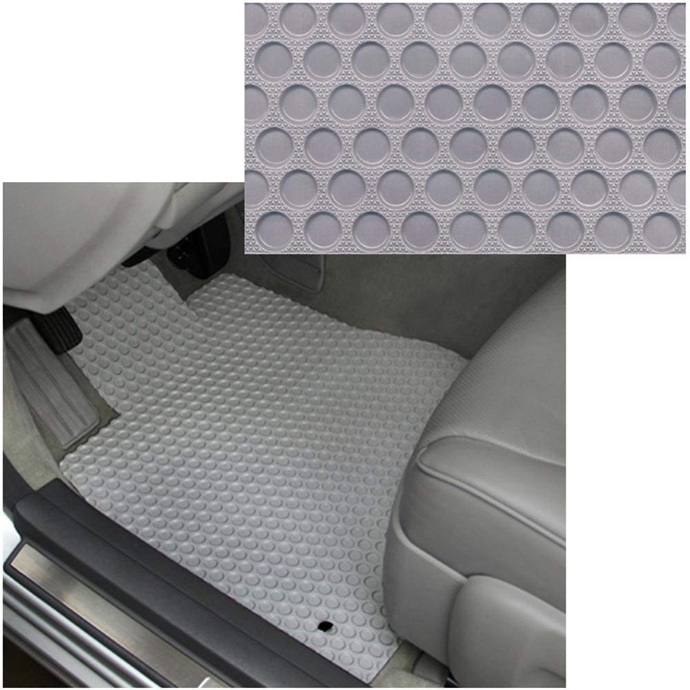 Corvette Floor Mats - All Weather Rubber Lloyds Mats : 2005-2007 C6 & Z06 Post Style Anchor