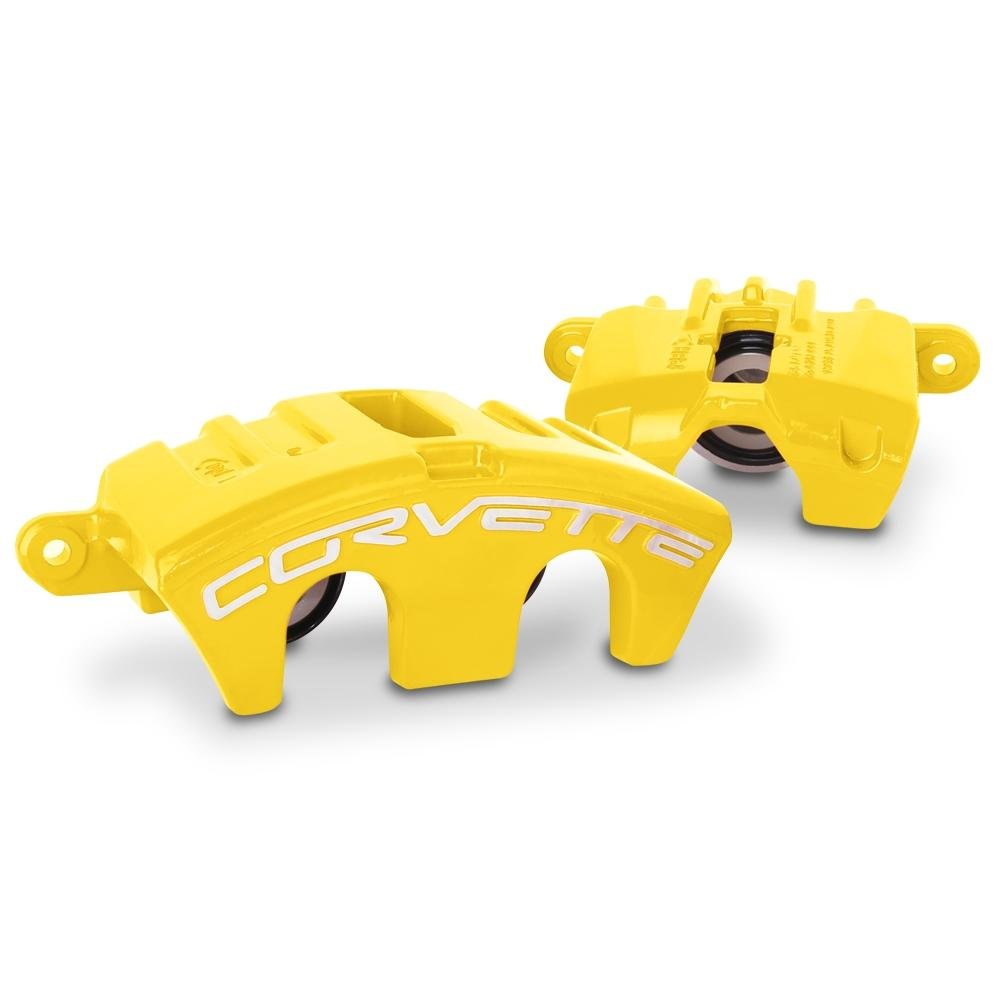 Corvette Brake Caliper Package - Powder Coated Exchange : 2005-2013 C6