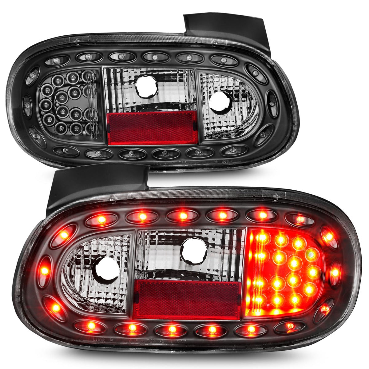 MAZDA MIATA 99-05 LED TAIL LIGHTS BLACK
