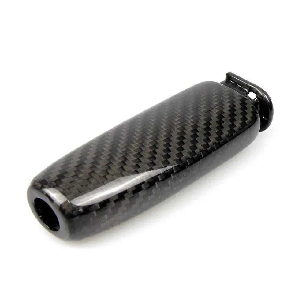 Mustang 2015-2023 Carbon Fiber Hand Brake Handle - carbonaddons Carbon Fiber Parts, Accessories, Upgrades, Mods