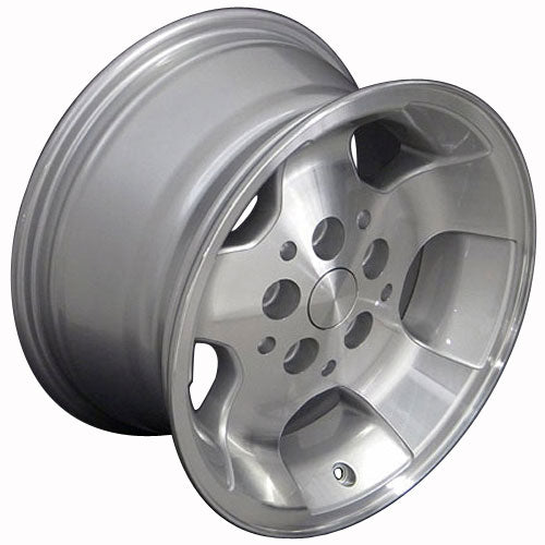 15" Replica JP08 fits Jeep Wrangler 15x8 Silver-SR1 Performance