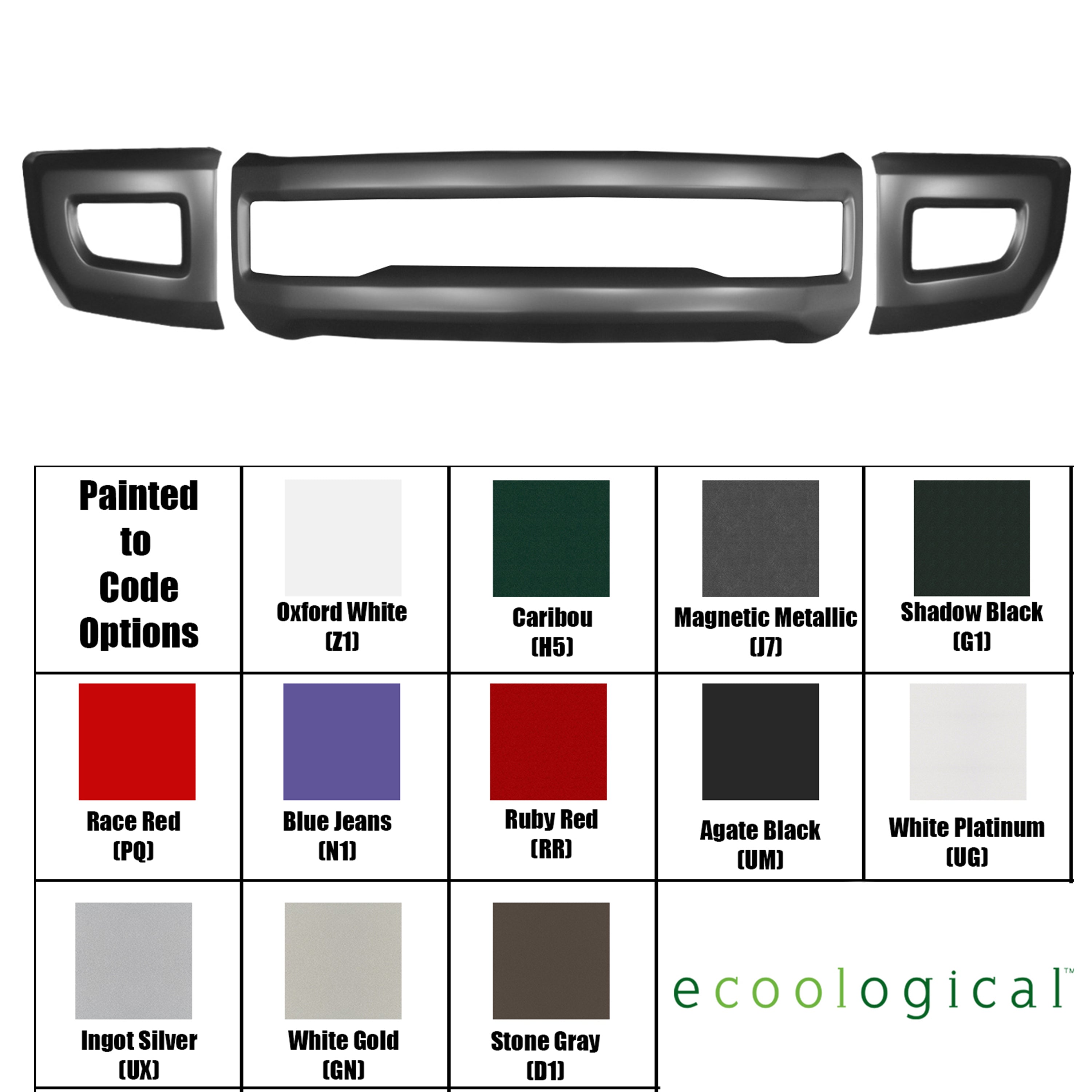 2017-2019 Ford F250/F350 Front Bumper Covers