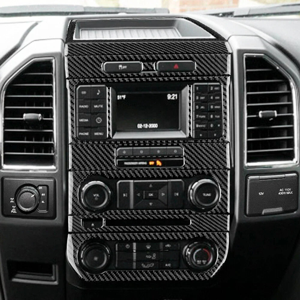 2015-2020 F150 Real Carbon Fiber Radio Control Trim overlay