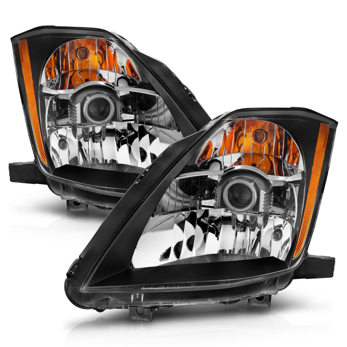 NISSAN 350Z 03-05 PROJECTOR HEADLIGHTS BLACK