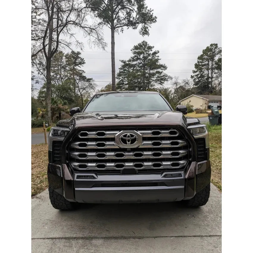 2022-2026 Toyota Tundra Grille Surround Chrome Delete Overlay