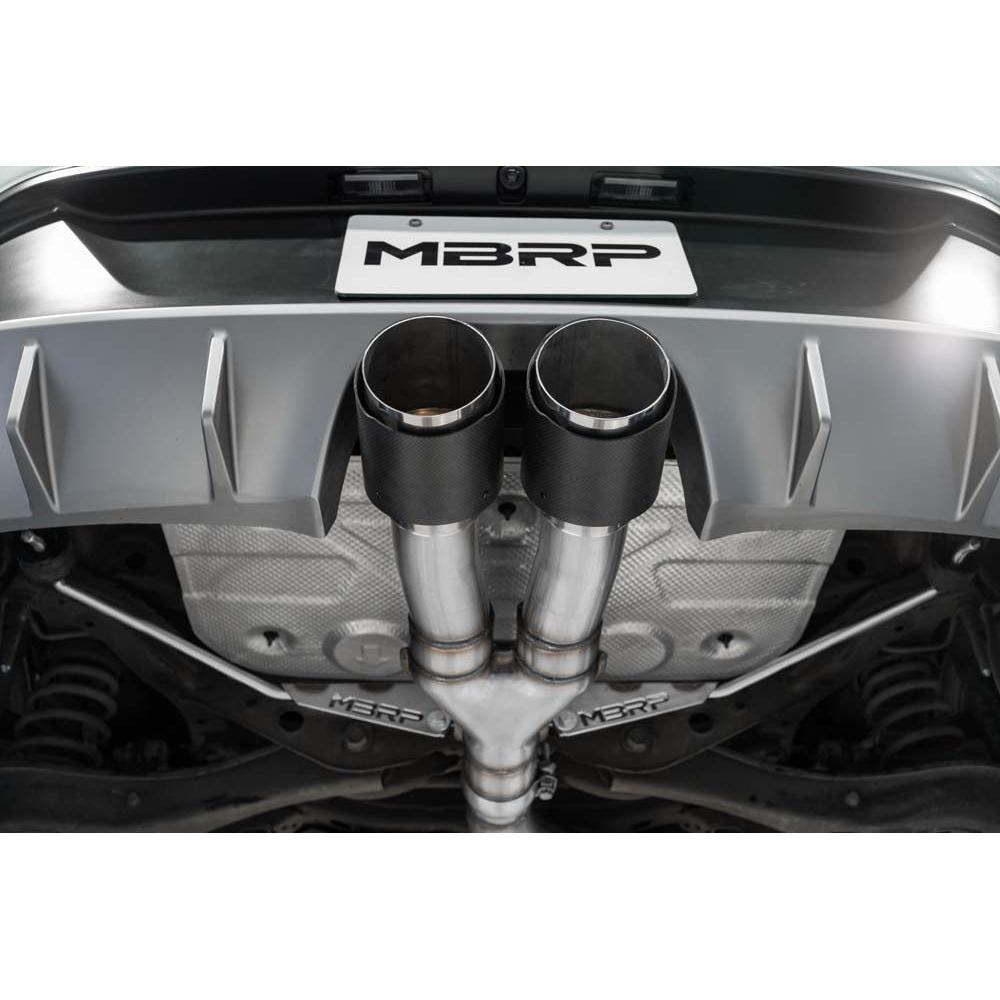 2019-2021 MBRP Hyundai Veloster Turbo Cat Back - Aluminized-SR1 Performance