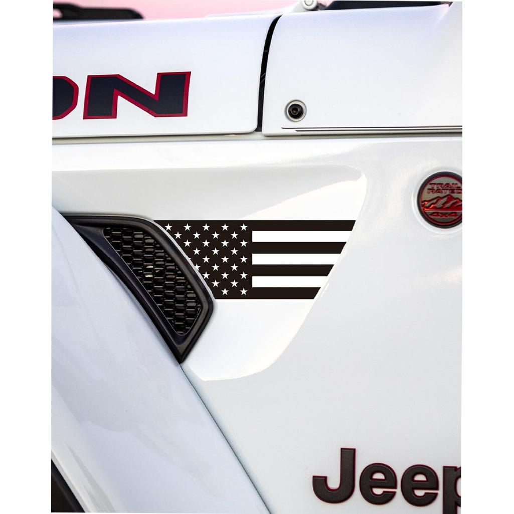 State Flag Fender Vent Premium Wrap Decal for Wrangler and Gladiator - AdventureLifeDecals