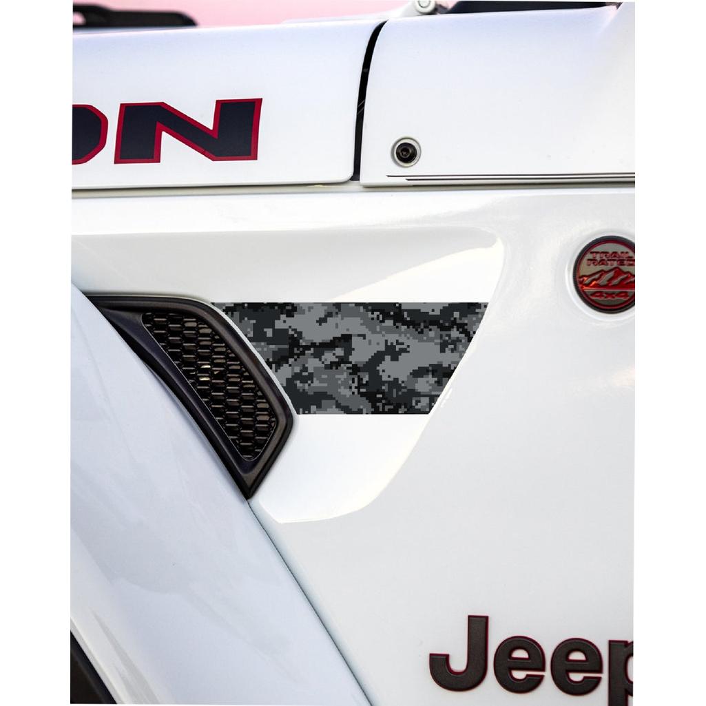 State Flag Fender Vent Premium Wrap Decal for Wrangler and Gladiator - AdventureLifeDecals