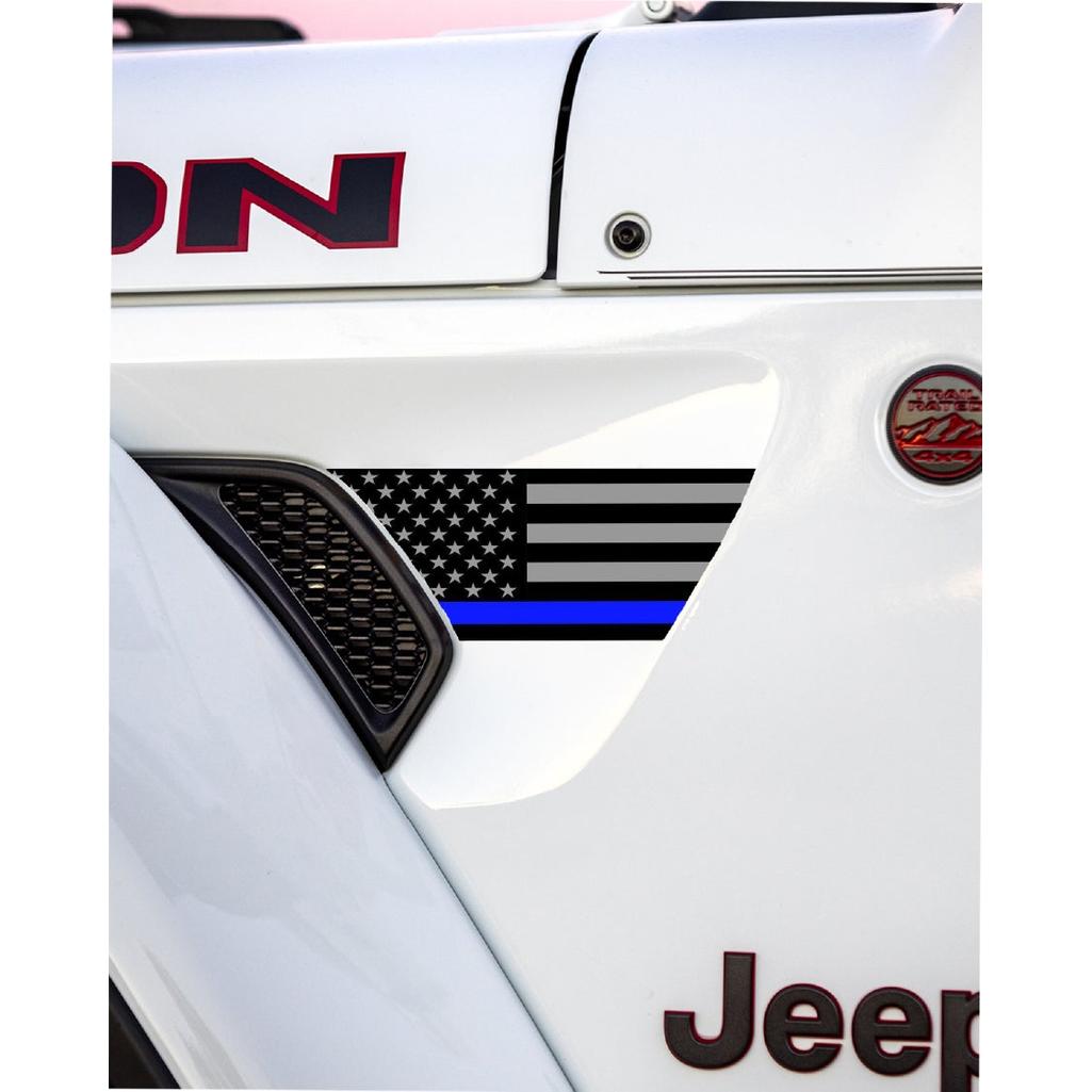 State Flag Fender Vent Premium Wrap Decal for Wrangler and Gladiator - AdventureLifeDecals