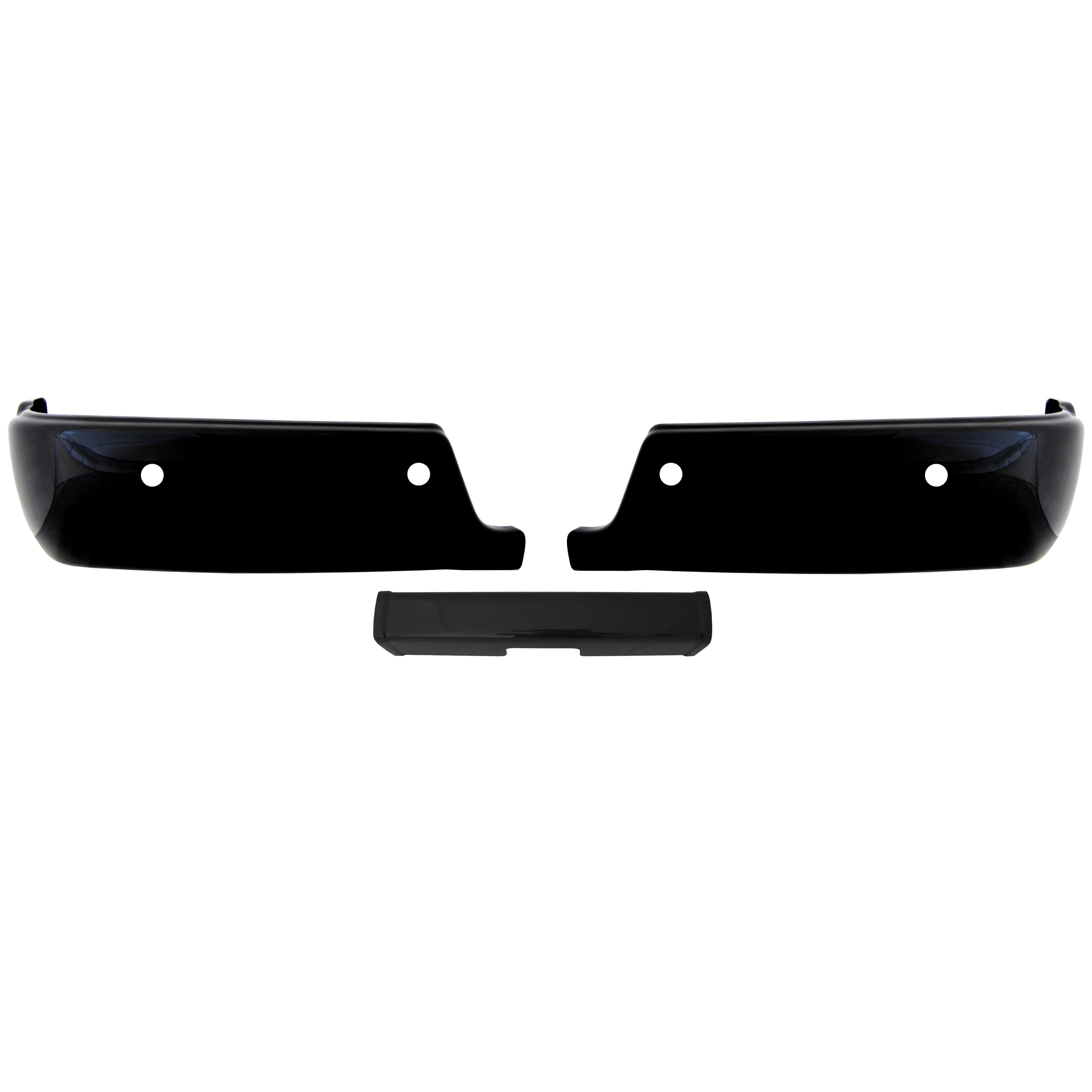2009-2018 Ram - Rear BUMPERSHELLZ™ - Chrome Delete Truck Bumper Caps
