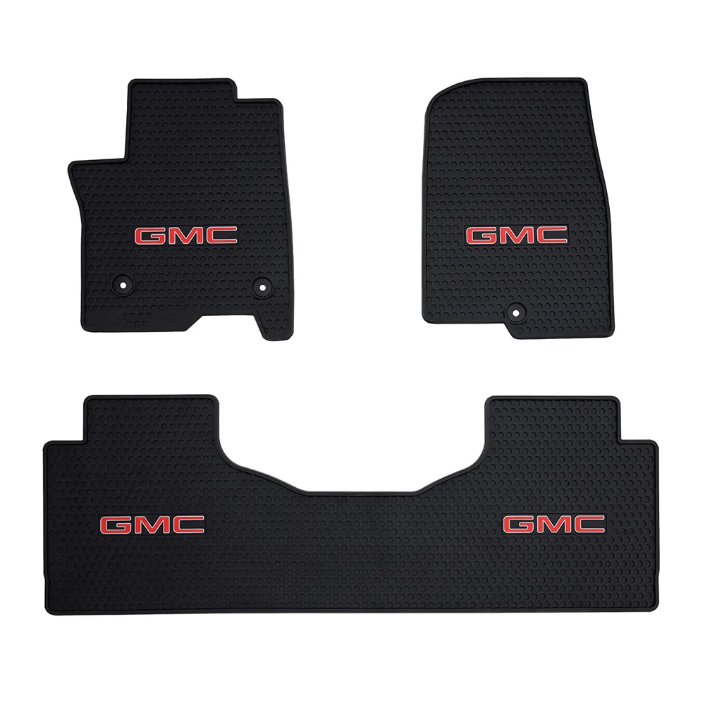 Lloyd Mats Custom-Fit All-Weather Rubber Mats for GMC Yukon XL or Denali XL 2021-On
