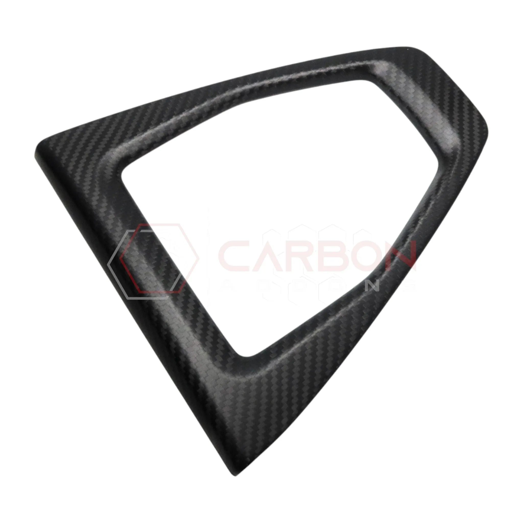 2024+ Mustang Hard Carbon Fiber Gear Shifter Trim Cover