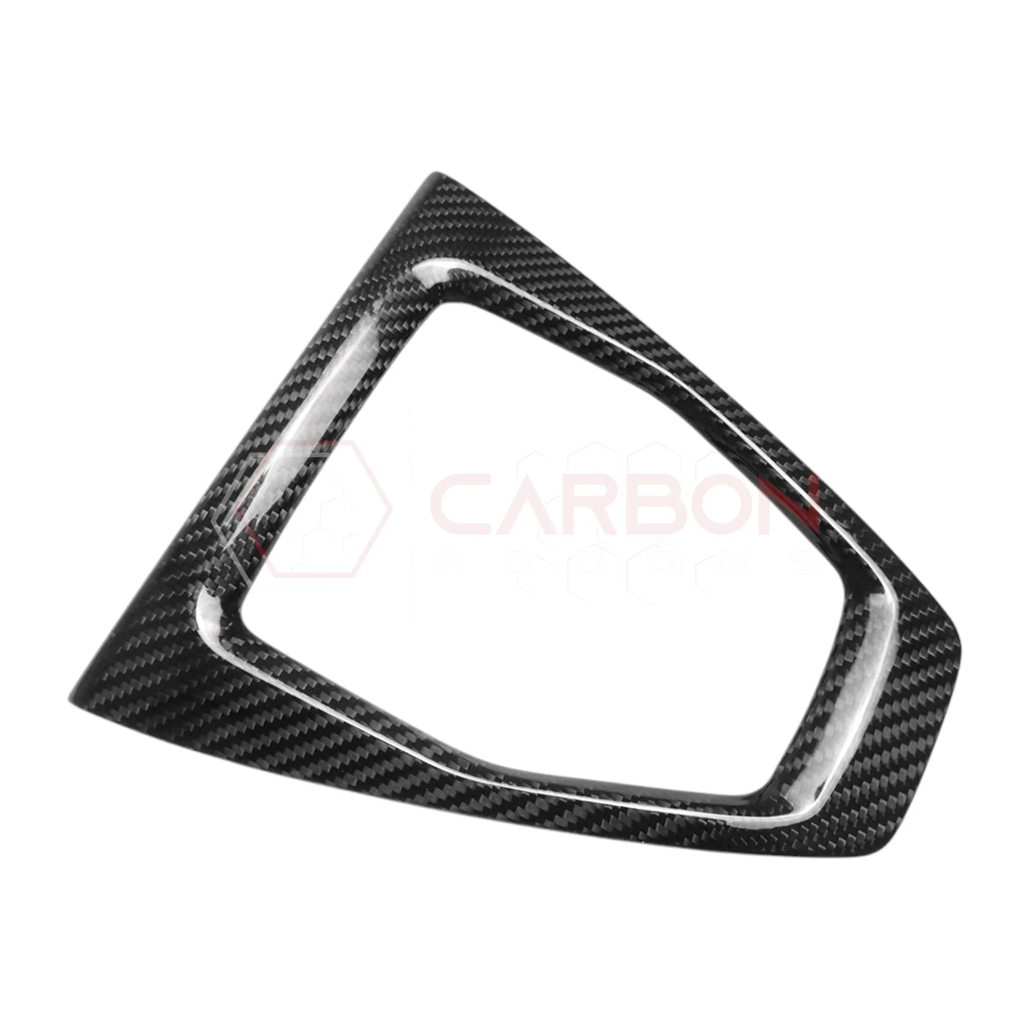 2024+ Mustang Hard Carbon Fiber Gear Shifter Trim Cover