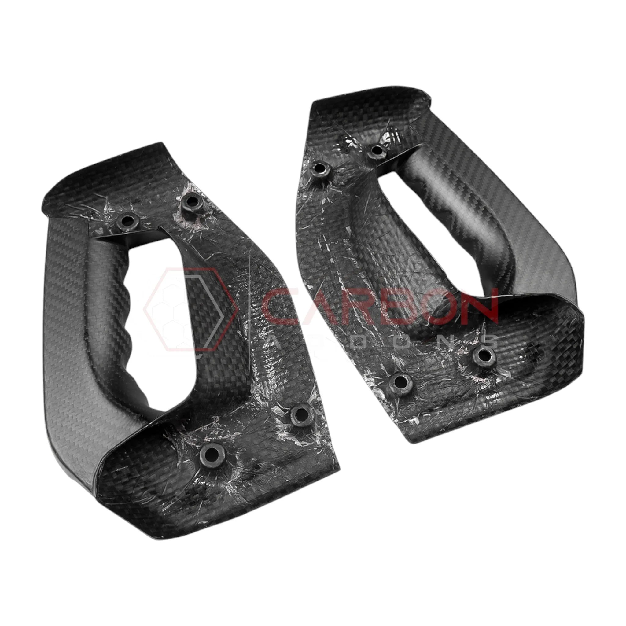 2021+ Bronco Real Carbon Fiber Side Dashboard Grab Handles | Direct Replacement