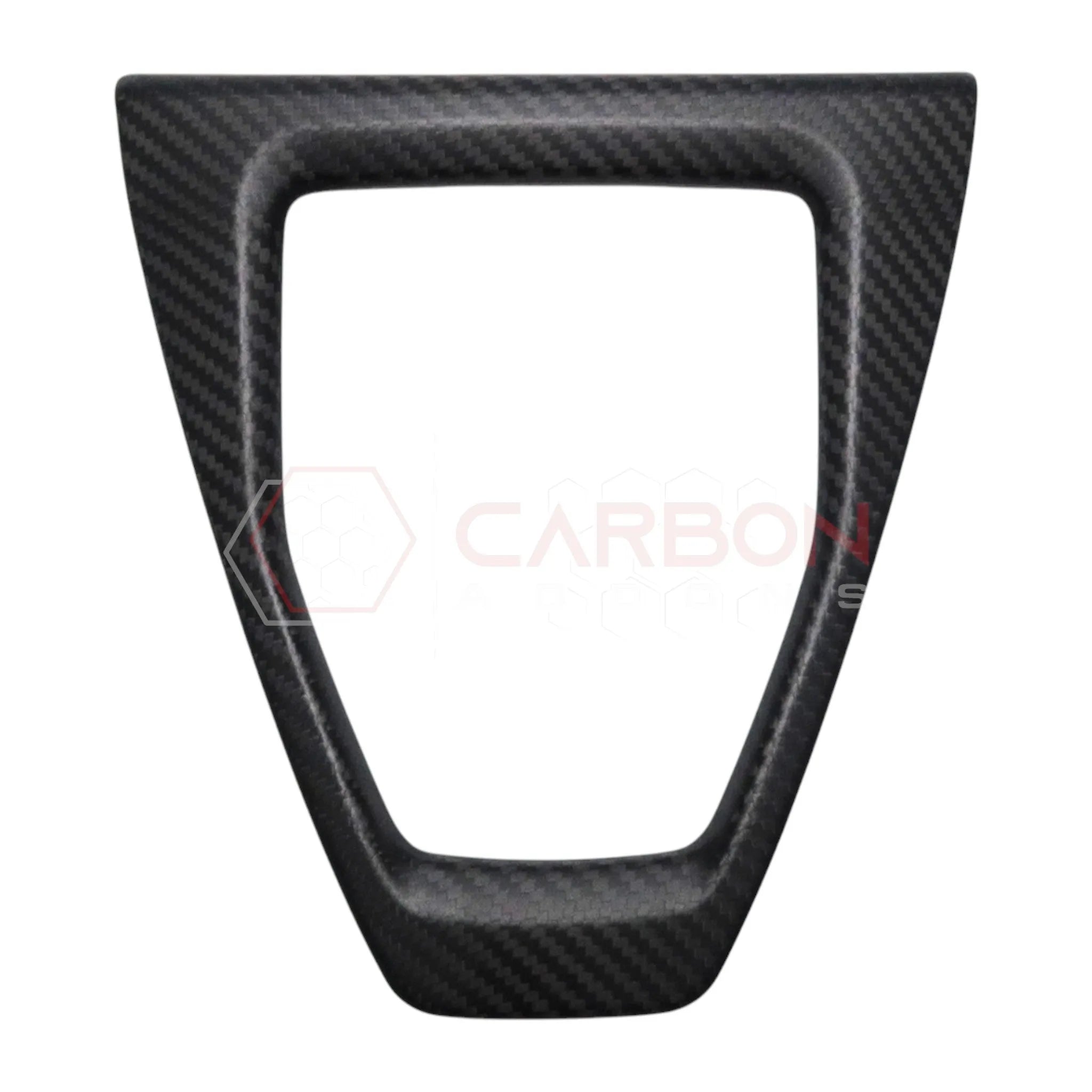 2024+ Mustang Hard Carbon Fiber Gear Shifter Trim Cover