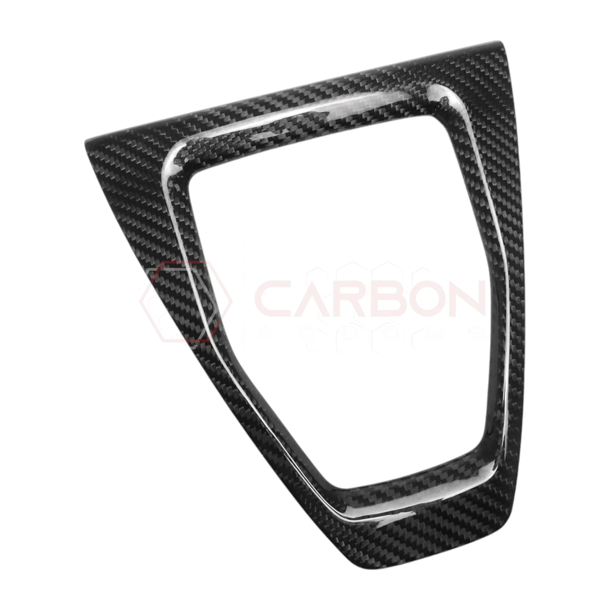 2024+ Mustang Hard Carbon Fiber Gear Shifter Trim Cover