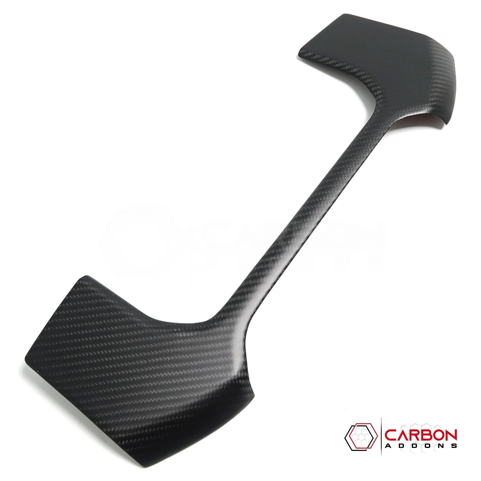2019+ RAM 1500/TRX/RHO Infotainment Screen Upper Trim Hard Carbon Fiber Cover