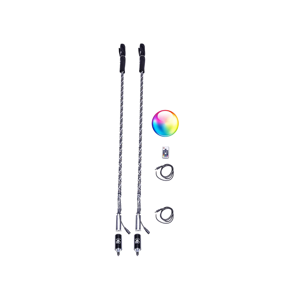 5150 Whips High Powered LED Color Changing Whip with Wireless Remote-SR1 Performance