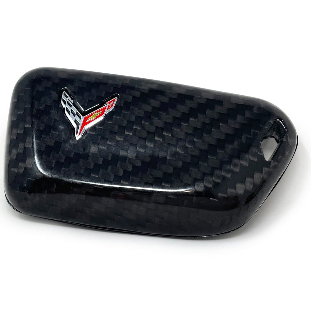 C8 Corvette Key Fob Cover - Carbon Fiber-SR1 Performance