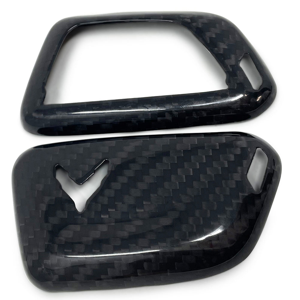 C8 Corvette Key Fob Cover - Carbon Fiber-SR1 Performance