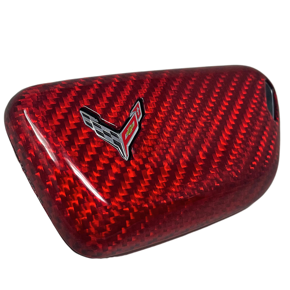 C8 Corvette Key Fob Cover - Carbon Fiber-SR1 Performance