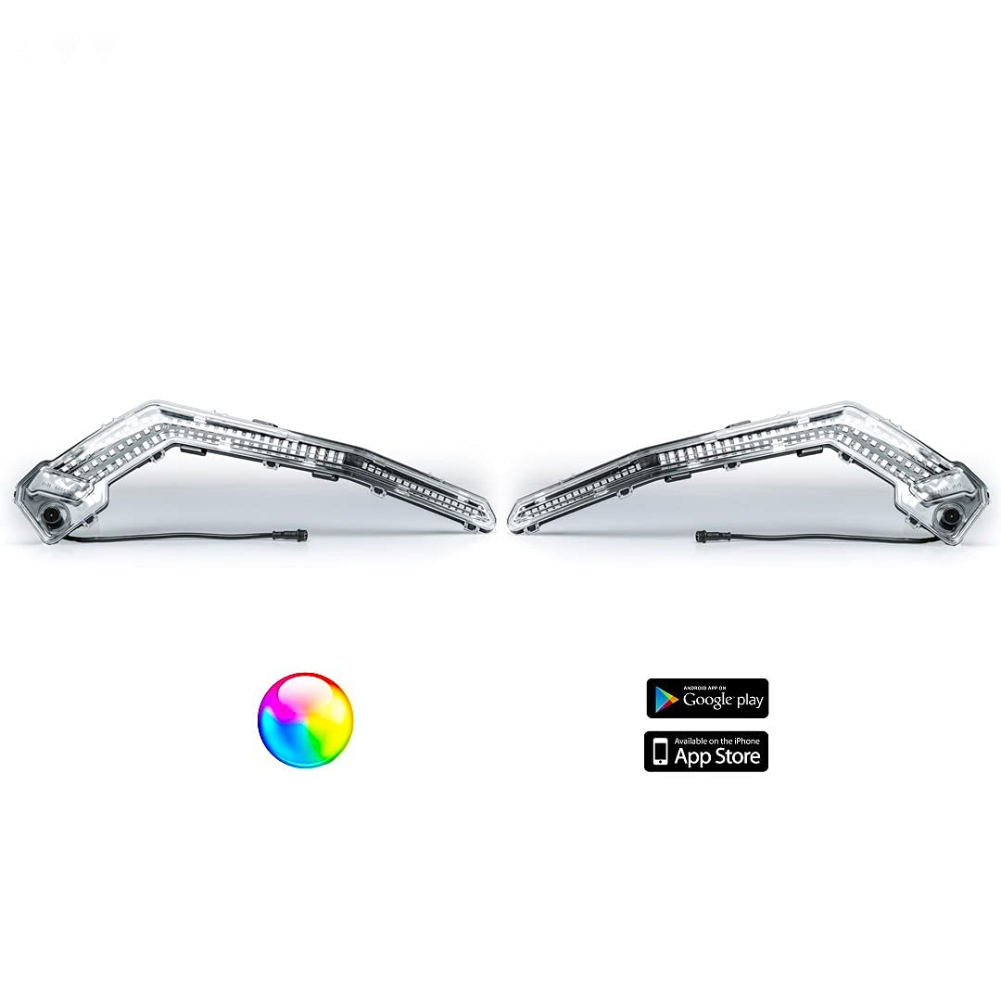 Can Am X3 Eye Brows - 187 Style with Control Harness-SR1 Performance