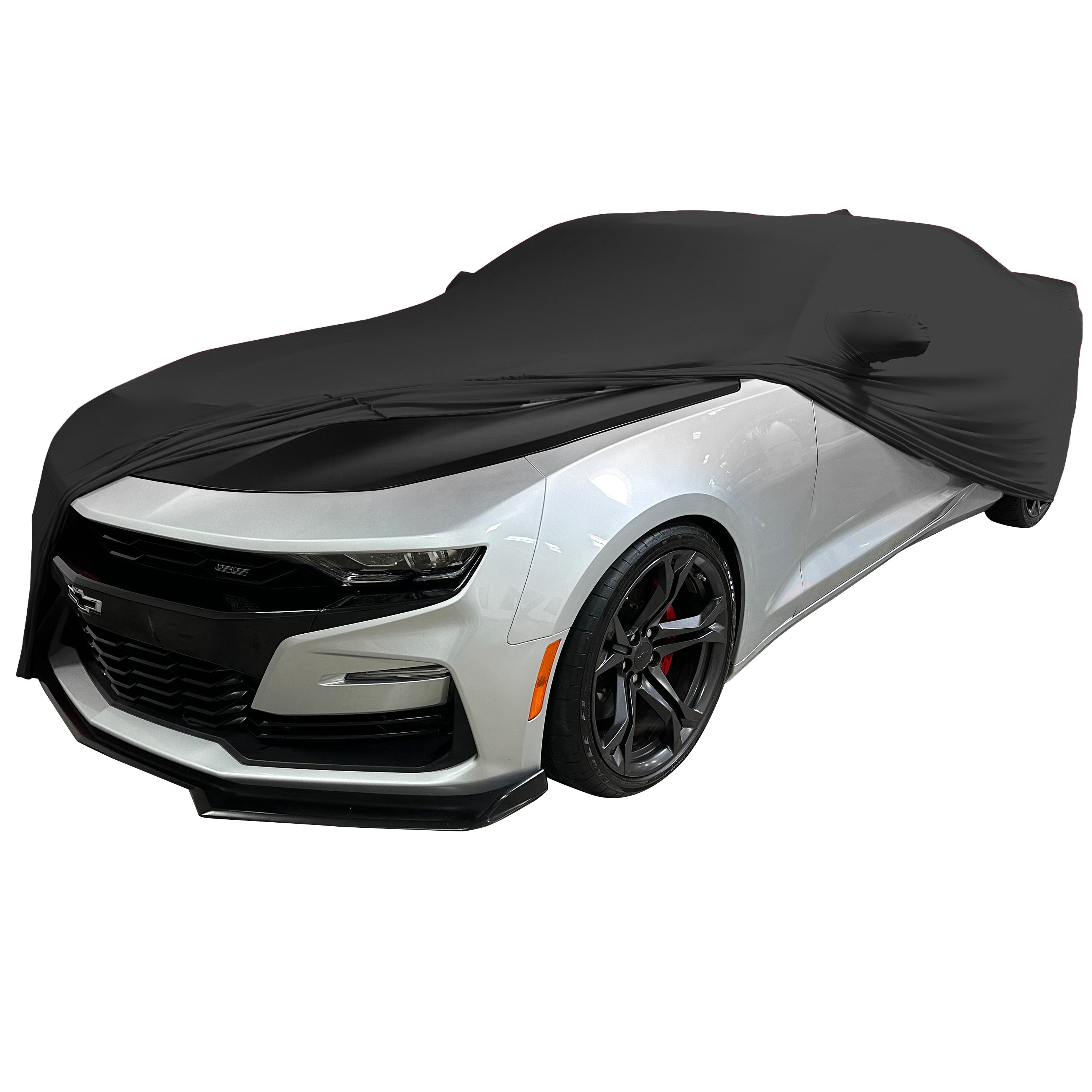 2010-2024 Camaro Ultraguard Stretch Satin Indoor Car Cover - Black-SR1 Performance