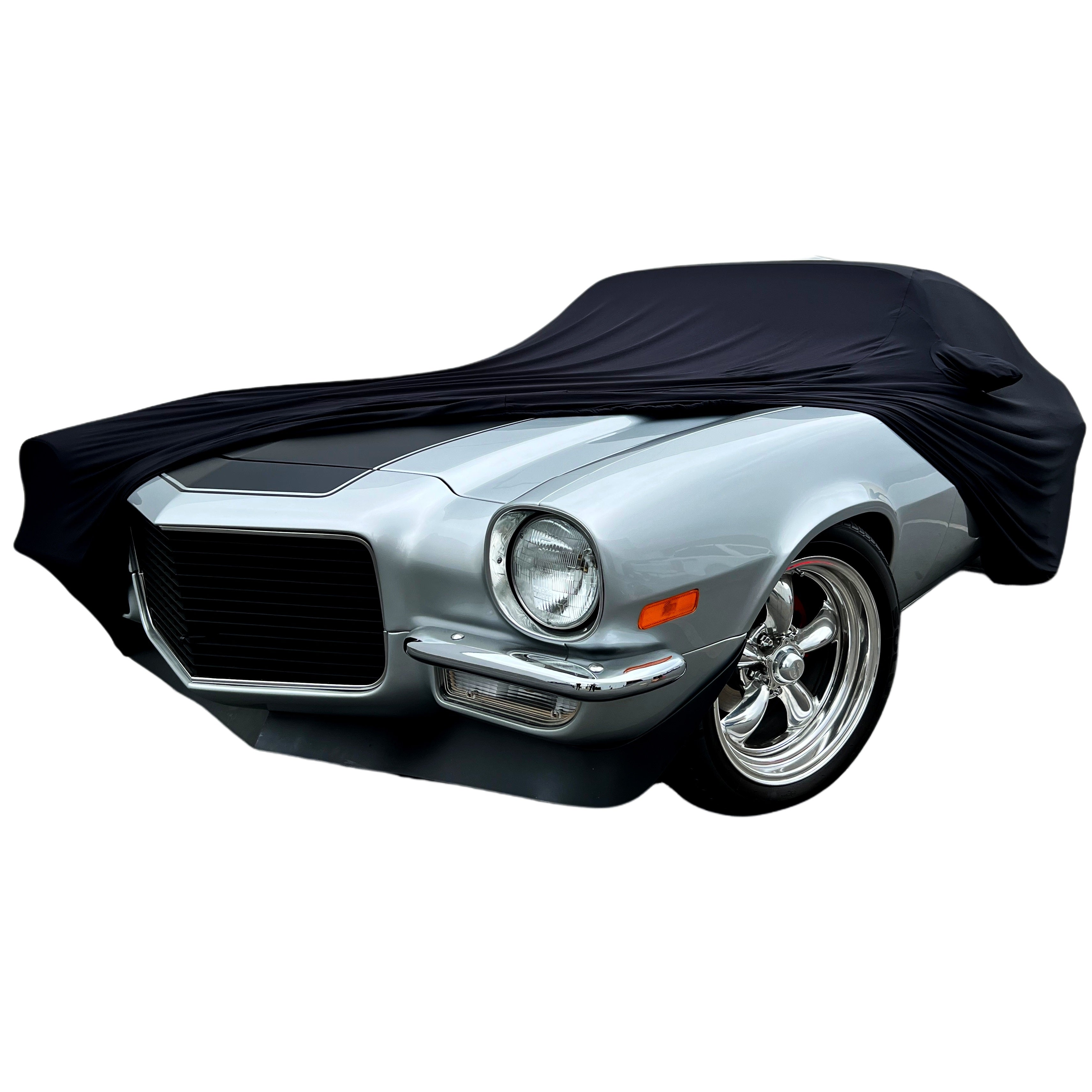 1967-1981 Camaro Ultraguard Stretch Satin Indoor Car Cover - Black-SR1 Performance