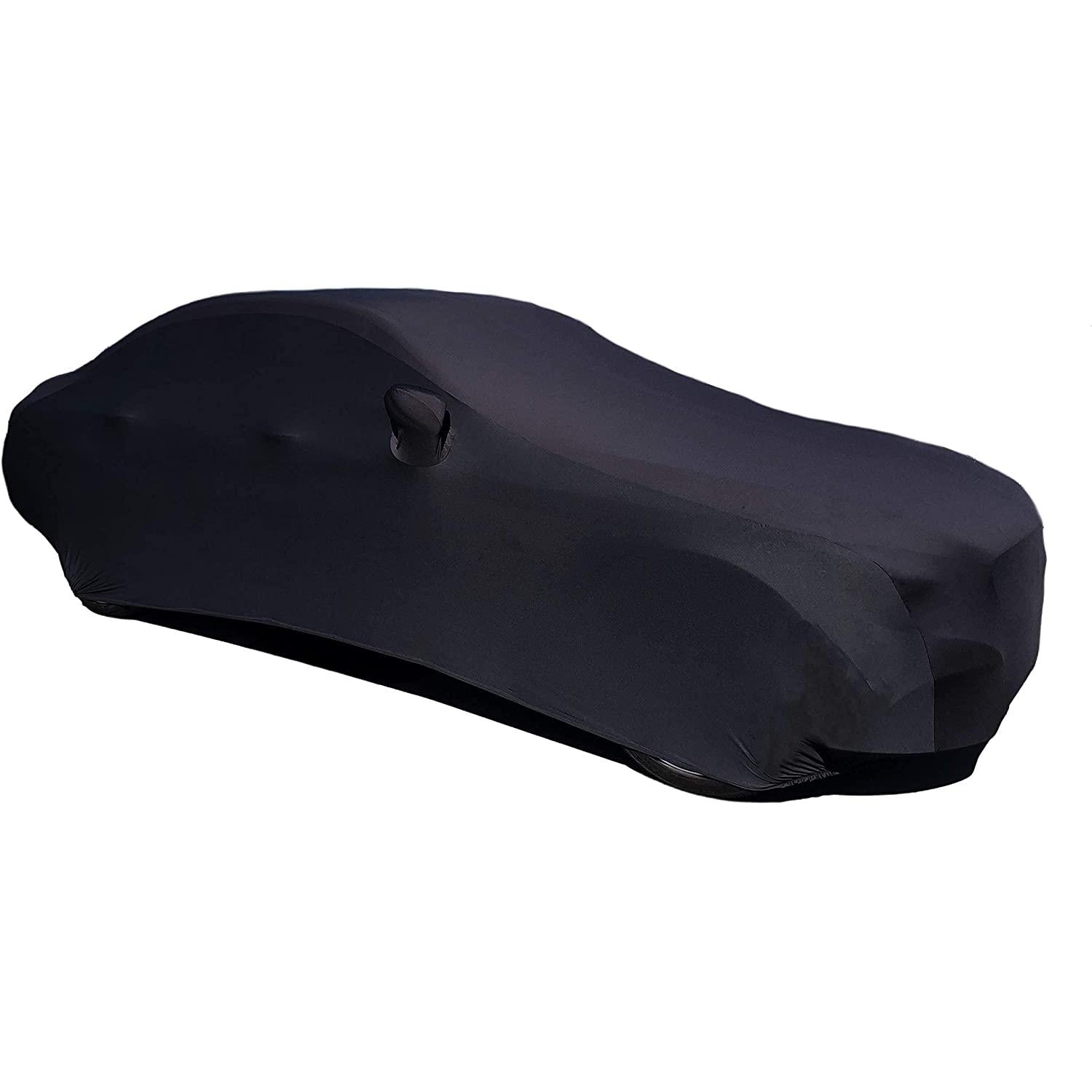 BMW 3 Series Sedan Ultraguard Stretch Satin Indoor Car Cover - Black-SR1 Performance