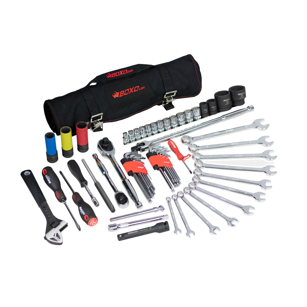 Boxo USA Tool Bag with Tool Set - 80 Piece Metric-SR1 Performance