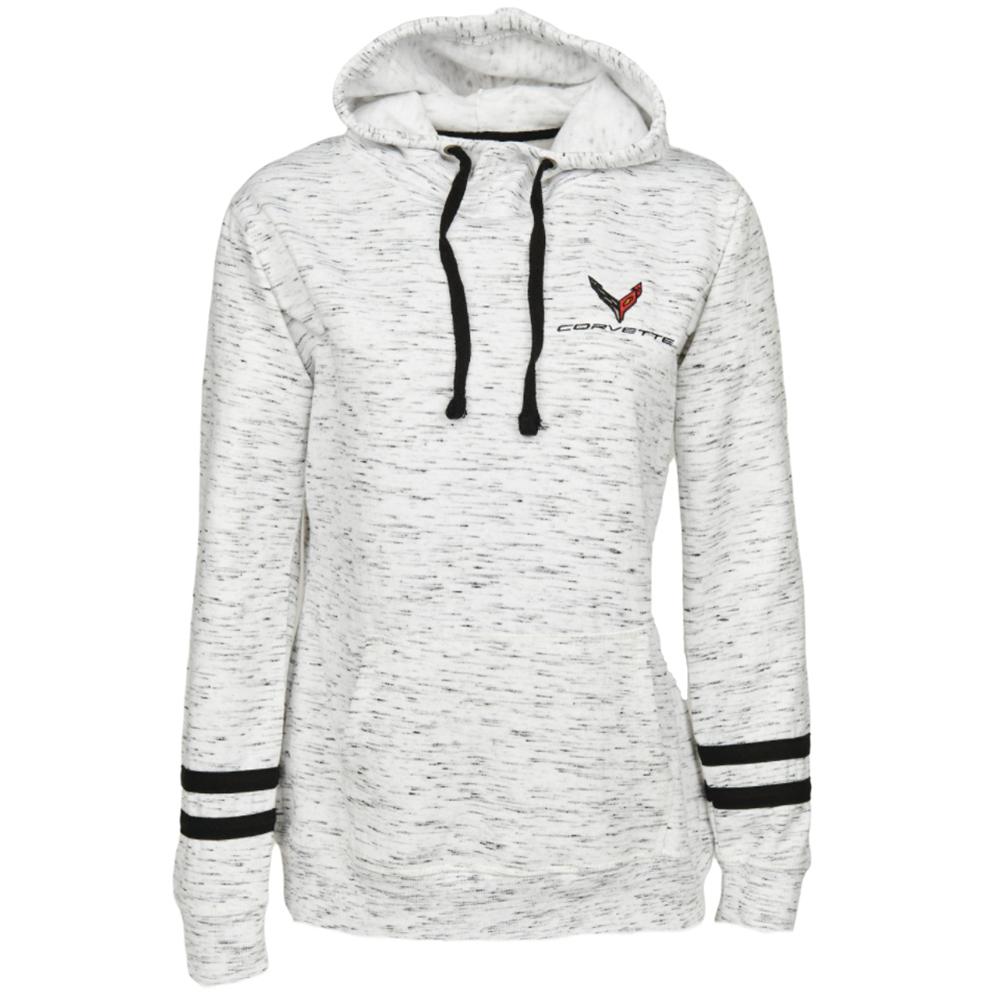 C8 Corvette Ladies Melange Sweatshirt Hoodie-SR1 Performance