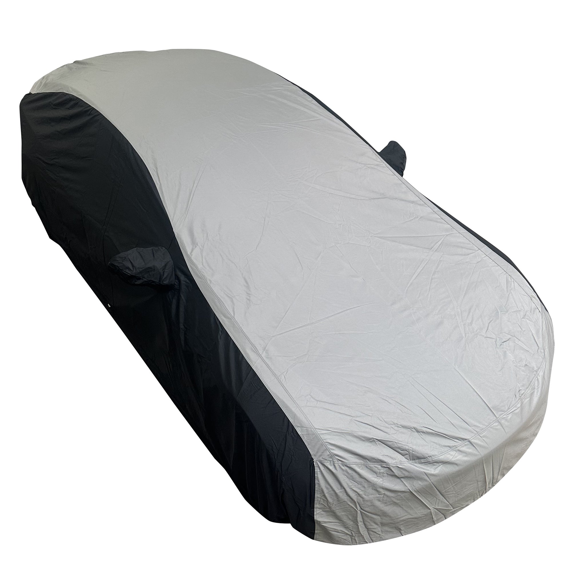 2017-2024 Tesla Model 3 Ultraguard Plus Car Cover - 300D Indoor/Outdoor Protection - Gray/Black-SR1 Performance