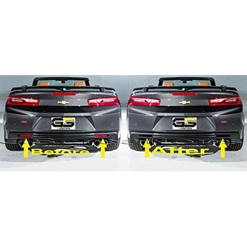 2016+ Camaro Rear Reflector Blackout Lens Cover Kit - Acrylic-SR1 Performance
