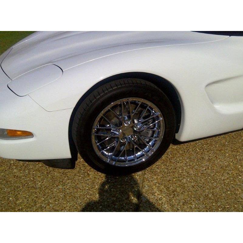 Corvette Wheel - 2009 ZR1 Style Reproduction (Set) : Chrome-SR1 Performance